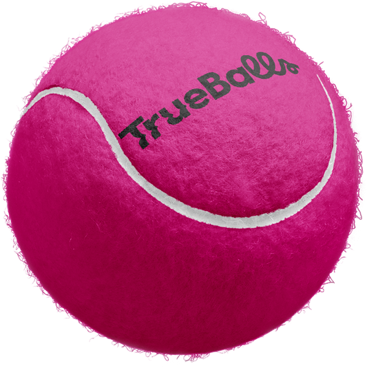 Cubeta de pelotas de pádel - color fucsia